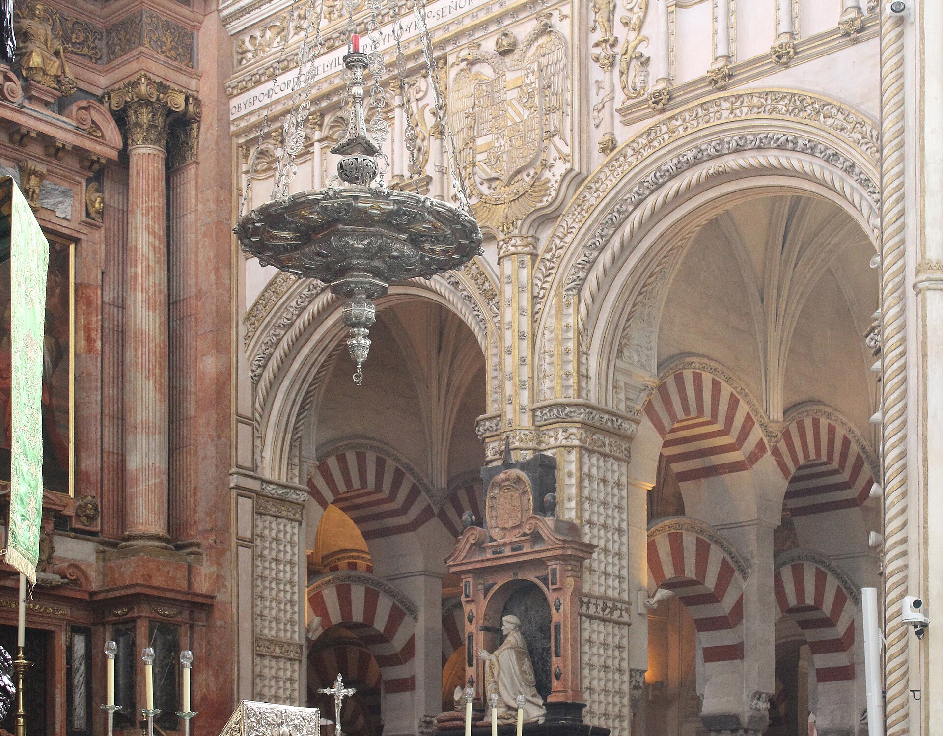Historic building interior Cordoba Spain, Córdoba
