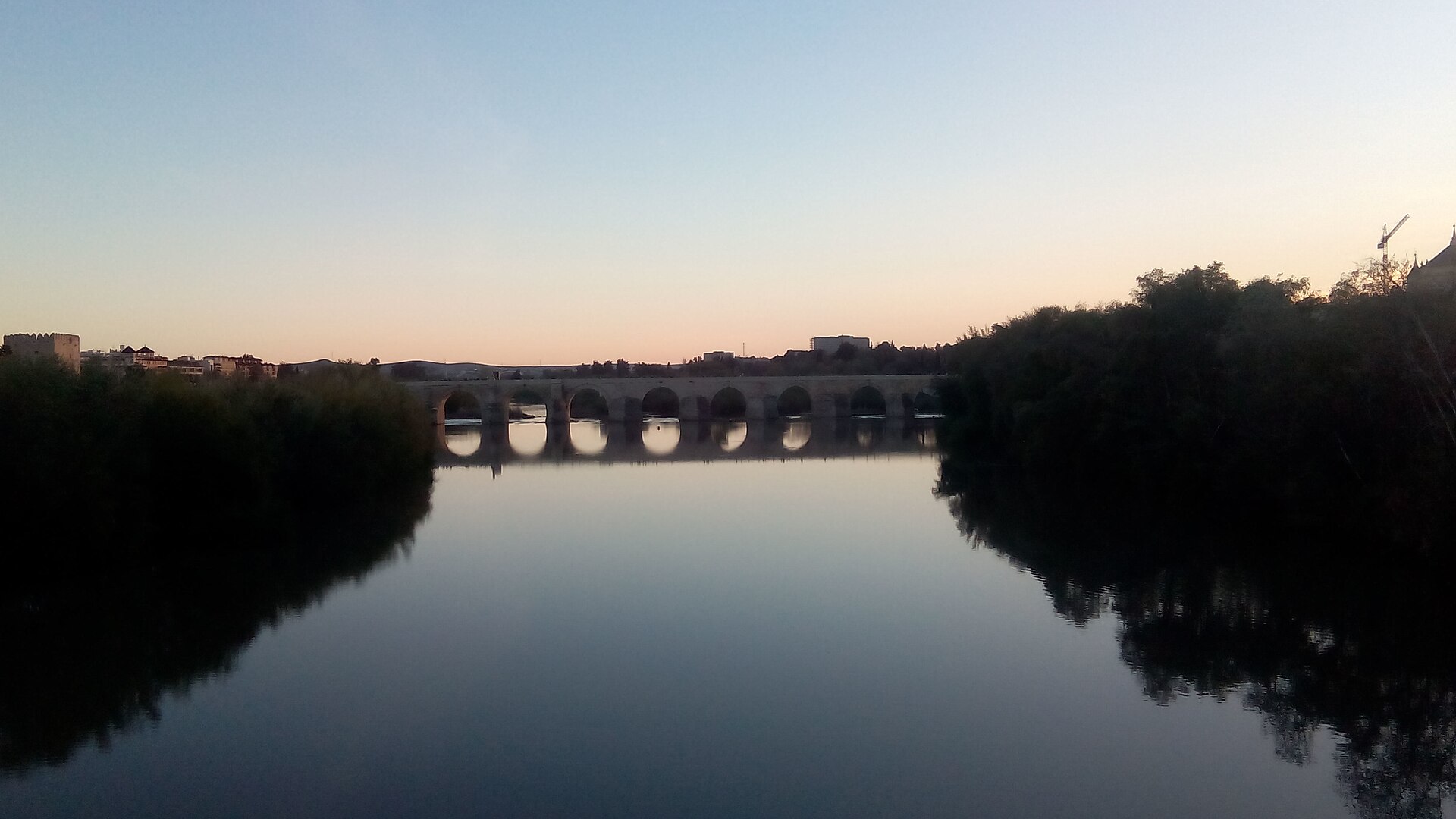 Roman Bridge Cordoba sunset, Córdoba